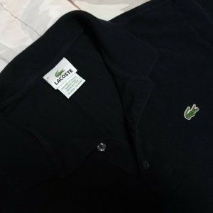 Lacoste Men’s Navy Blue Short Sleeve Polo
